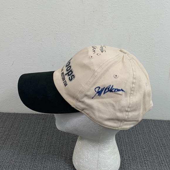 JC Stoops Baseball Hat Adjustable Black Tan Freightliner Strapback Autographed - Picture 7 of 17